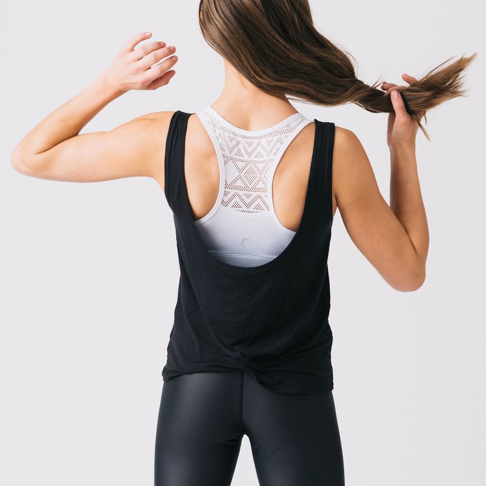 ZYIA Black Swirl Tank XL